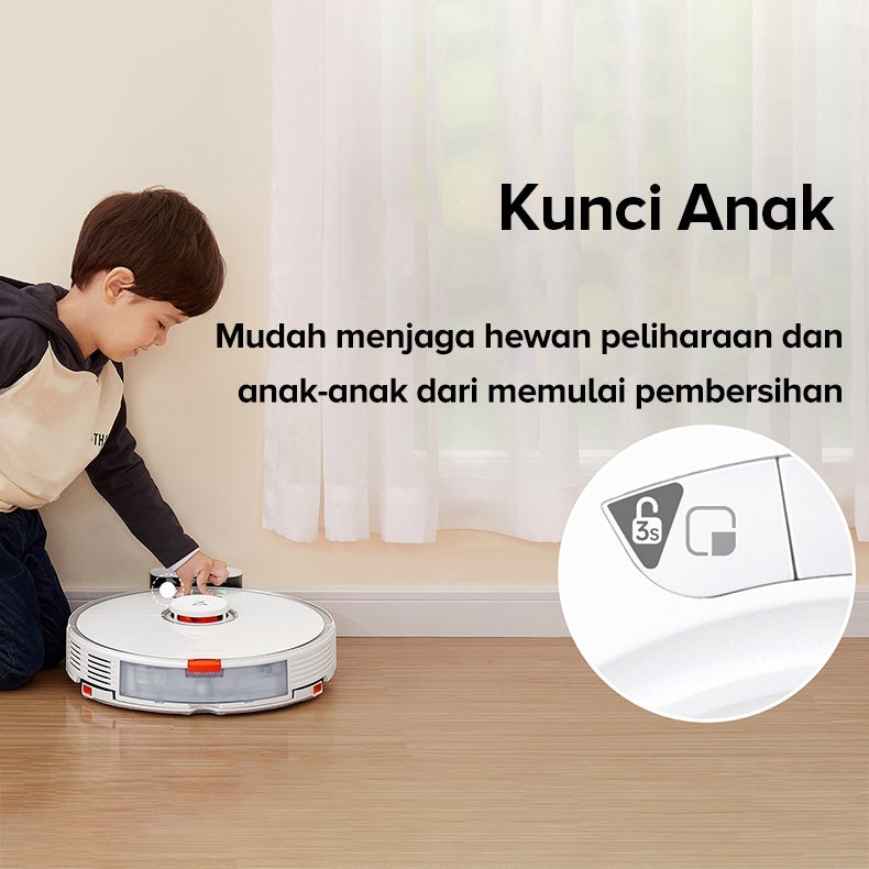 Roborock S7 Robot Vacuum Cleaner Auto Mengepel Vacum Smart Penyedot Debu