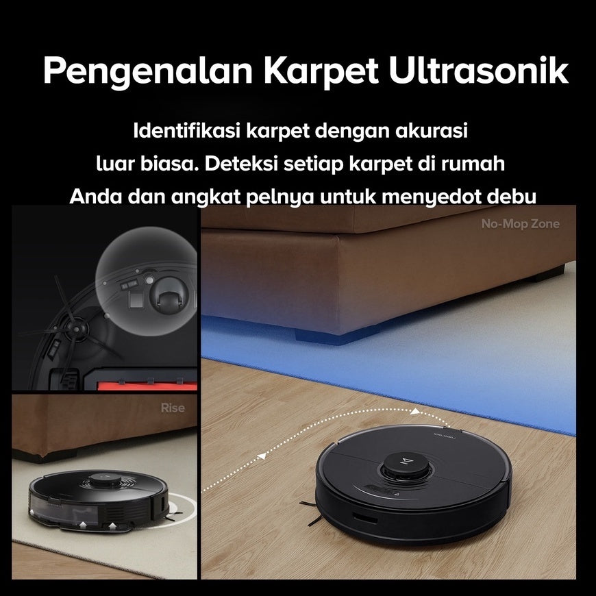 Roborock S7 Robot Vacuum Cleaner Auto Mengepel Vacum Smart Penyedot Debu