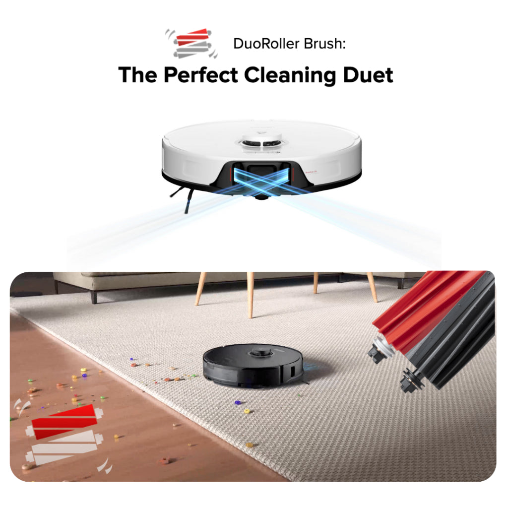 Roborock S8 Robot Vacuum Sapu Pel Vakum Penyedot Debu HyperForce 6000Pa UltraSonic Mop & Brush