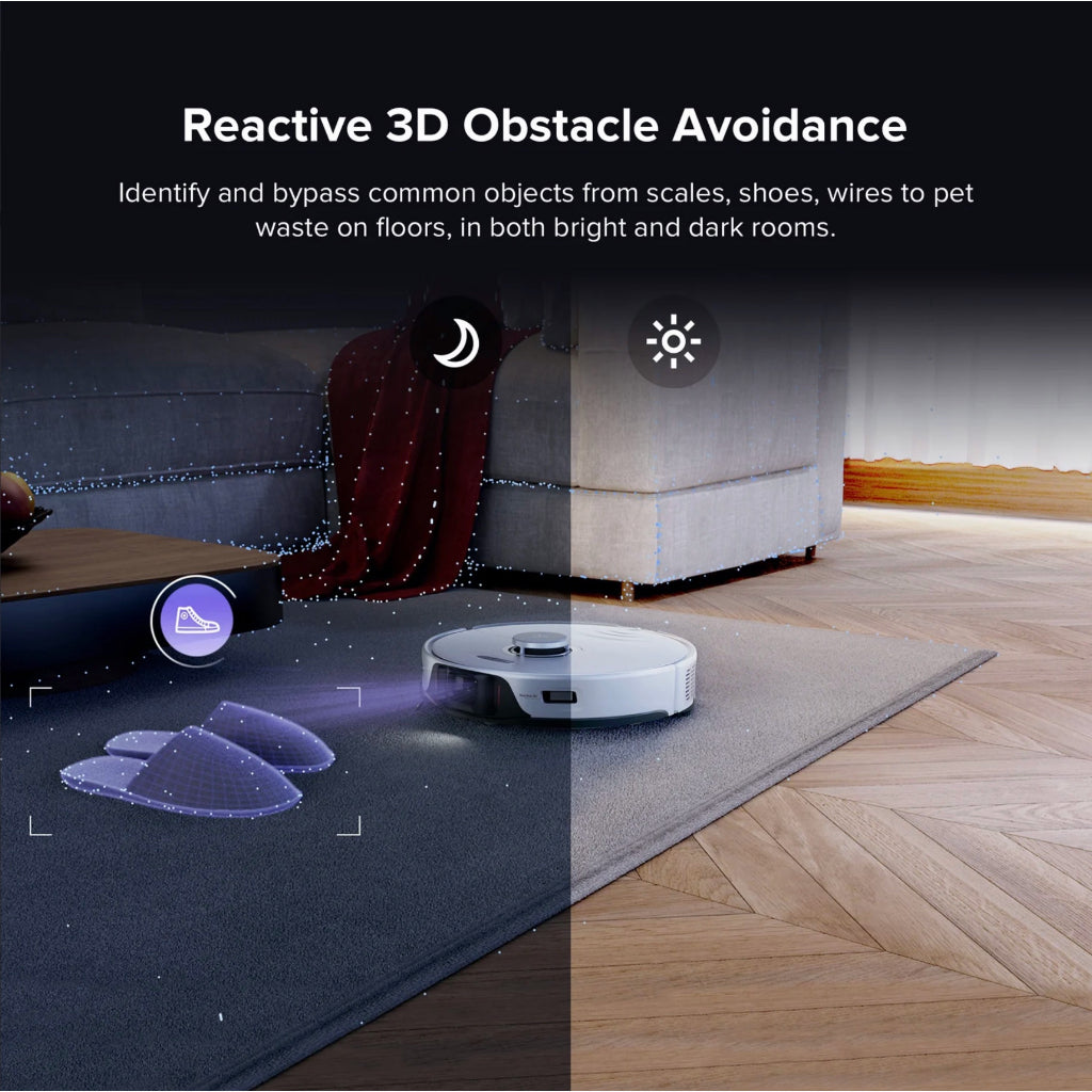 Roborock S8 Pro Ultra Robot Vacuum + 6000Pa HyperSuction / AI 3D Mapping Penyedot Debu