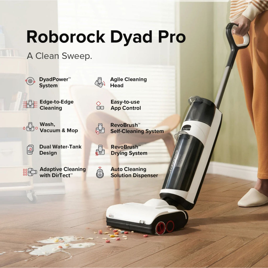 Roborock Dyad Pro Wet Dry Cordless Vacuum Cleaner Ngepel Vacum Cleaner and Floor Washer